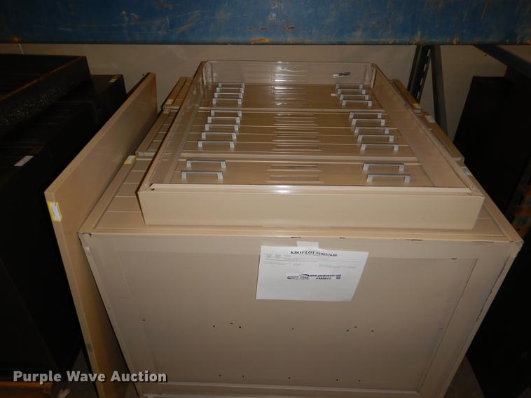 image for item FM9872 (3) five drawer plan file cabinets