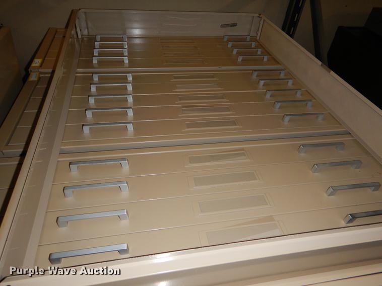 image for item FM9872 (3) five drawer plan file cabinets