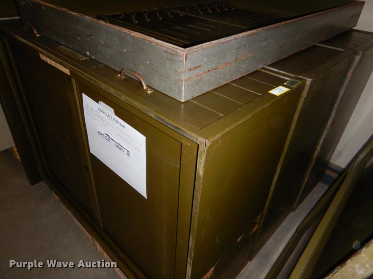 image for item FM9873 (3) five drawer plan file cabinets