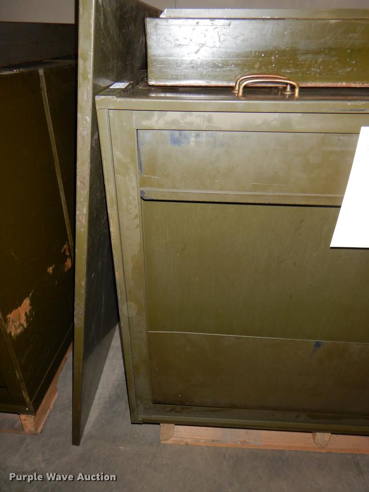 image for item FM9874 (3) five drawer plan file cabinets