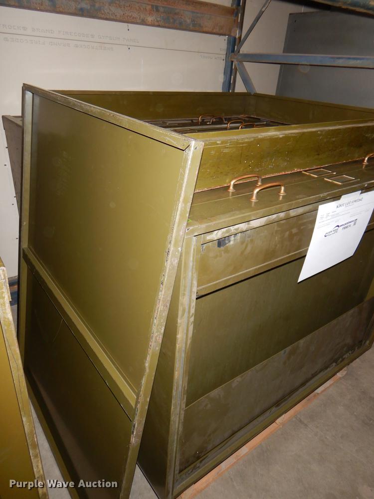 image for item FM9874 (3) five drawer plan file cabinets