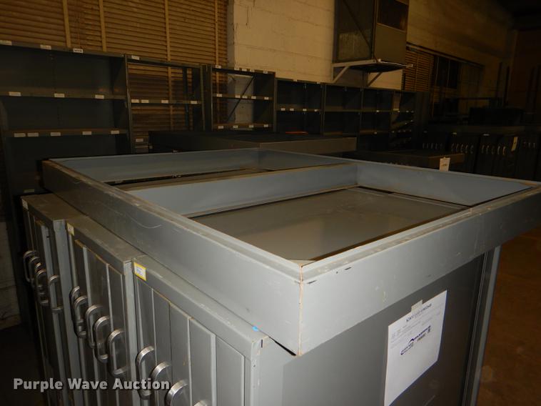 image for item FM9880 (3) five drawer plan file cabinets