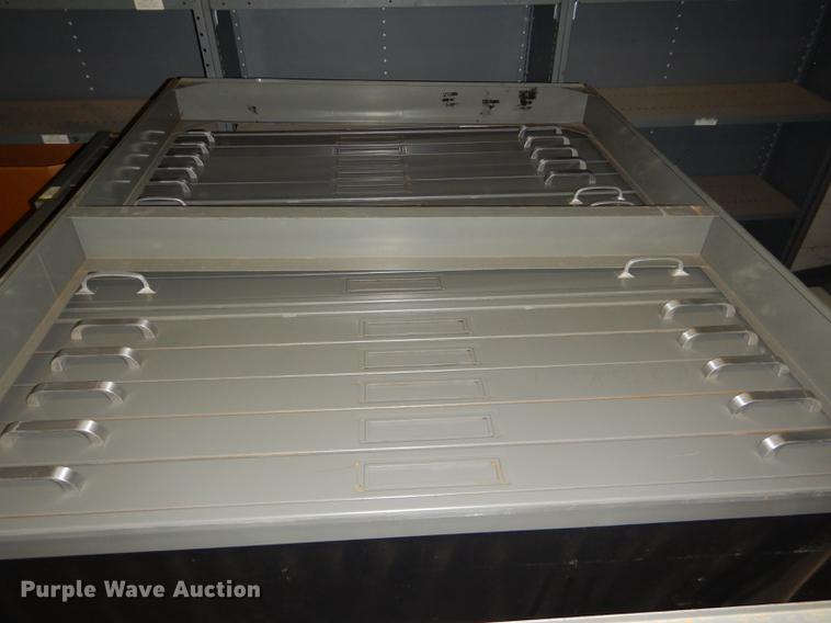 image for item FM9883 (3) five drawer plan file cabinets