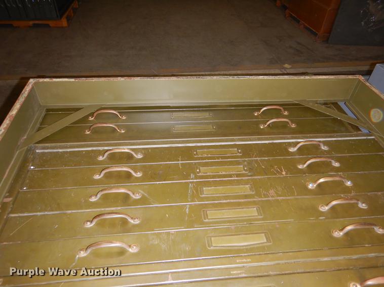 image for item FM9887 (3) five drawer plan file cabinets