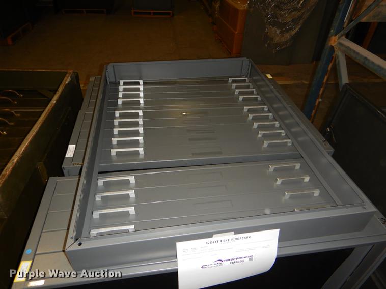 image for item FM9888 (3) five drawer plan file cabinets