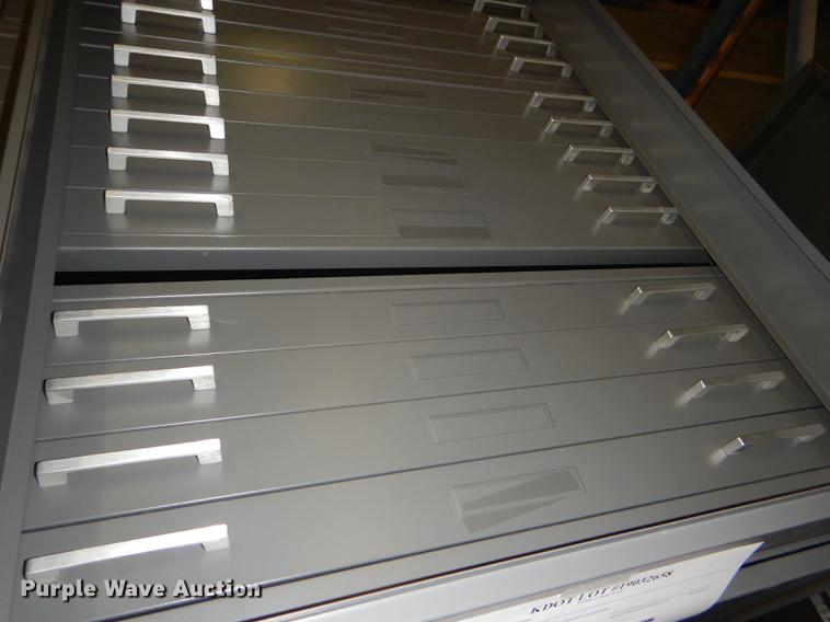 image for item FM9888 (3) five drawer plan file cabinets