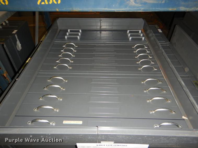 image for item FM9891 (3) five drawer plan file cabinets