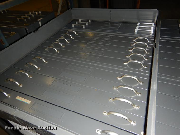 image for item FM9891 (3) five drawer plan file cabinets