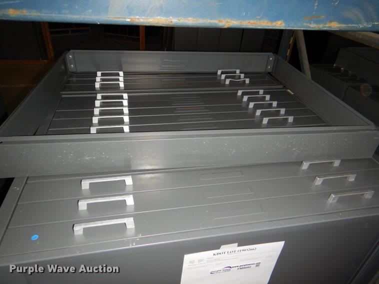 image for item FM9892 (3) five drawer plan file cabinets