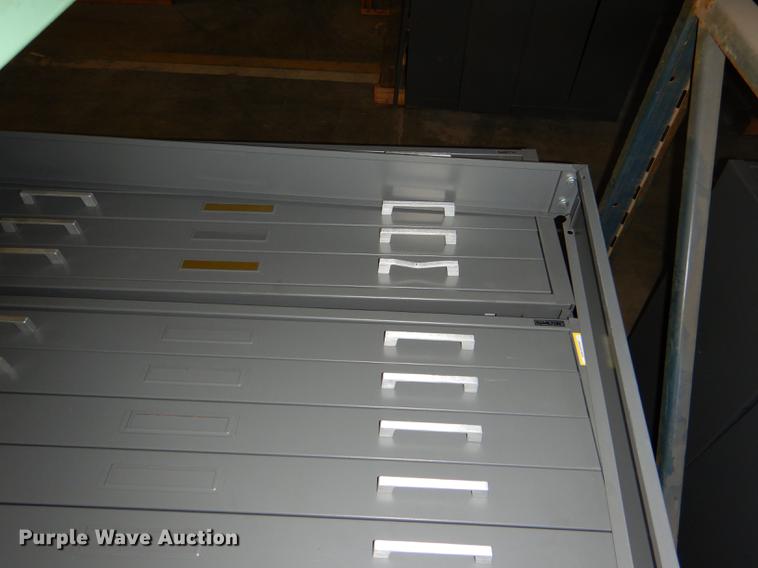 image for item FM9892 (3) five drawer plan file cabinets