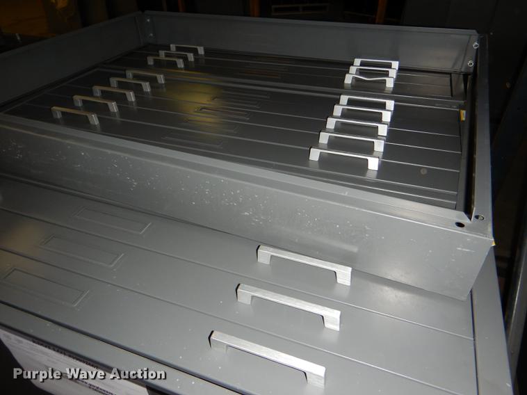 image for item FM9892 (3) five drawer plan file cabinets