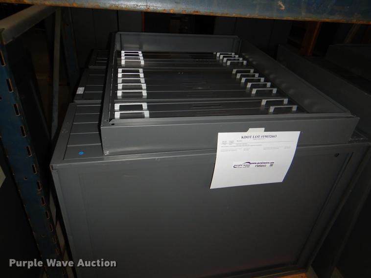 image for item FM9893 (3) five drawer plan file cabinets