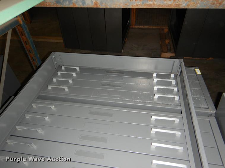image for item FM9893 (3) five drawer plan file cabinets