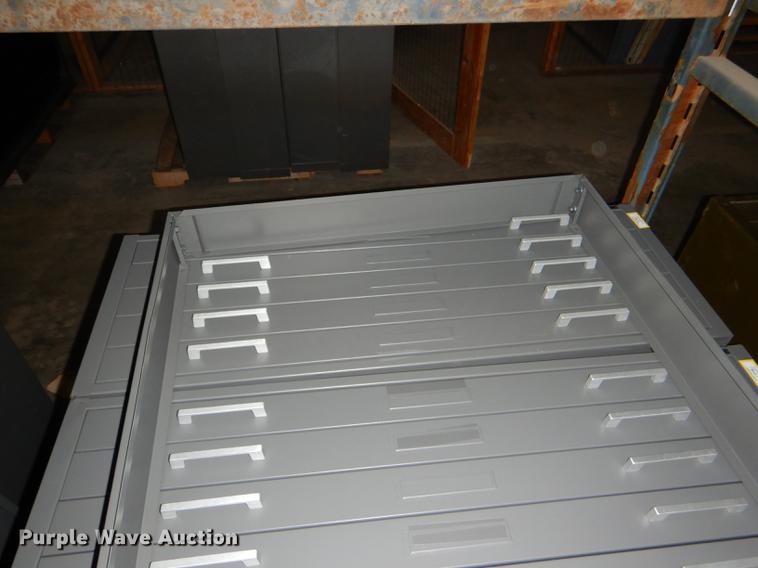 image for item FM9894 (3) five drawer plan file cabinets