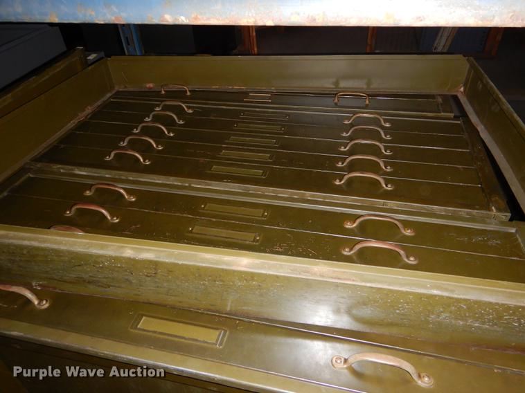 image for item FM9895 Five drawer plan file cabinets