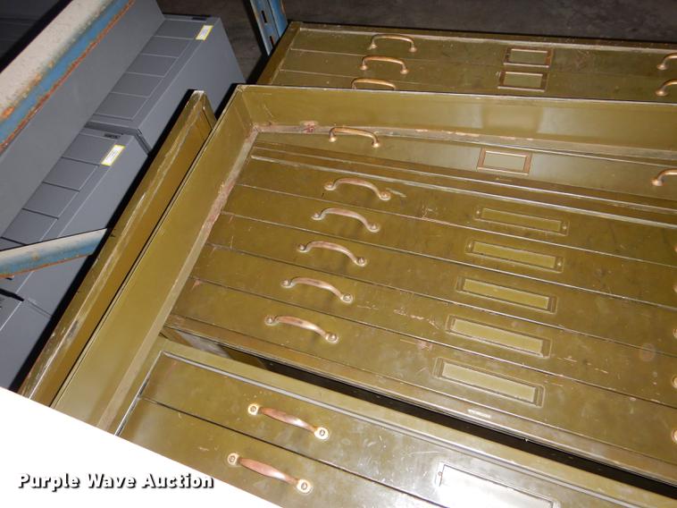 image for item FM9895 Five drawer plan file cabinets