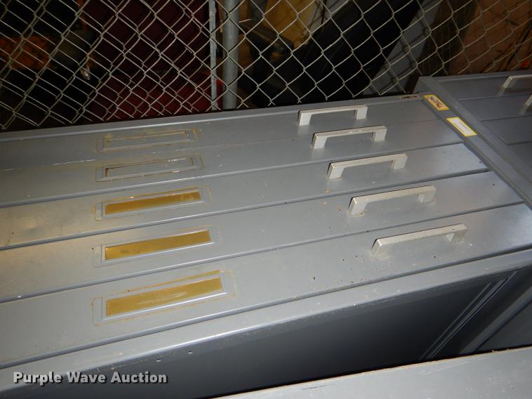 image for item FM9897 (4) five drawer plan file cabinets