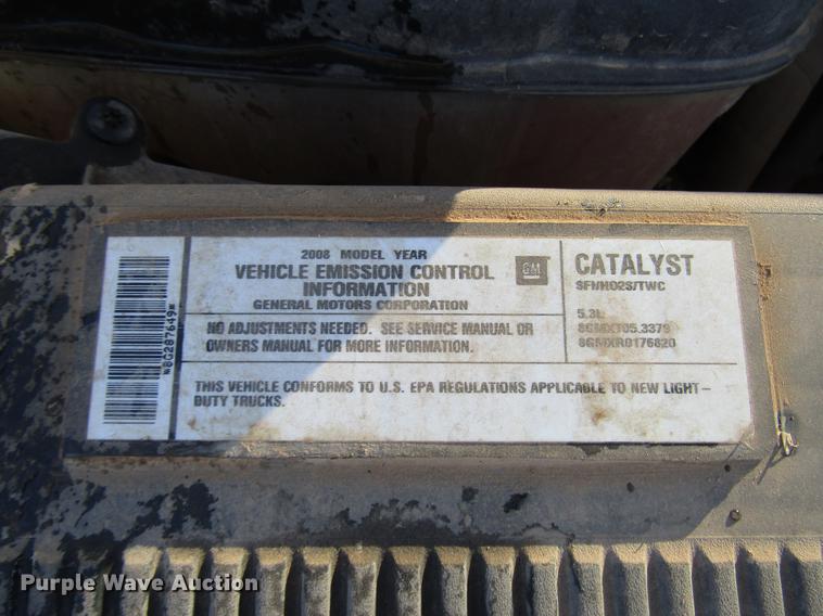 image for item DB6786 2008 Chevrolet Silverado 1500 Crew Cab pickup truck