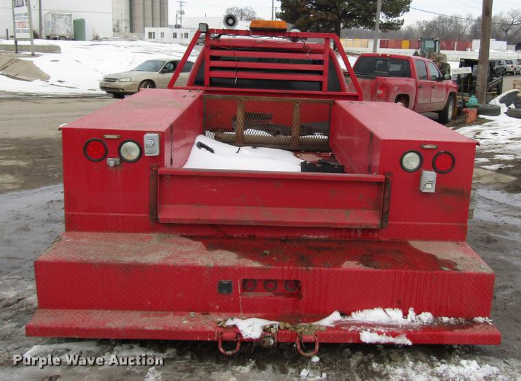 image for item DB6807 11'L x 94"W utility bed