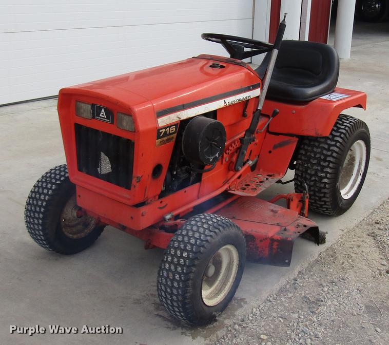 image for item DB6813 Allis Chalmers 716 Hydro lawn mower