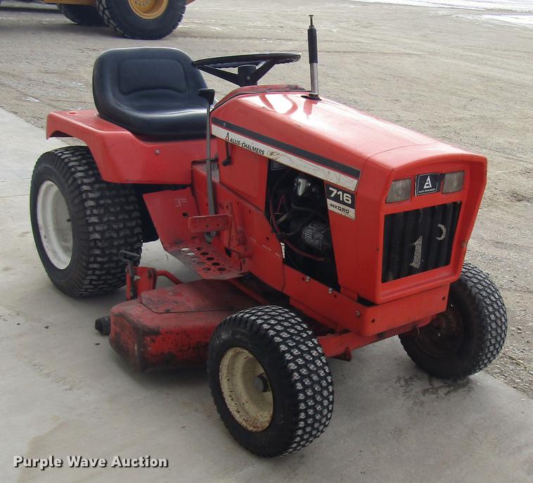 image for item DB6813 Allis Chalmers 716 Hydro lawn mower