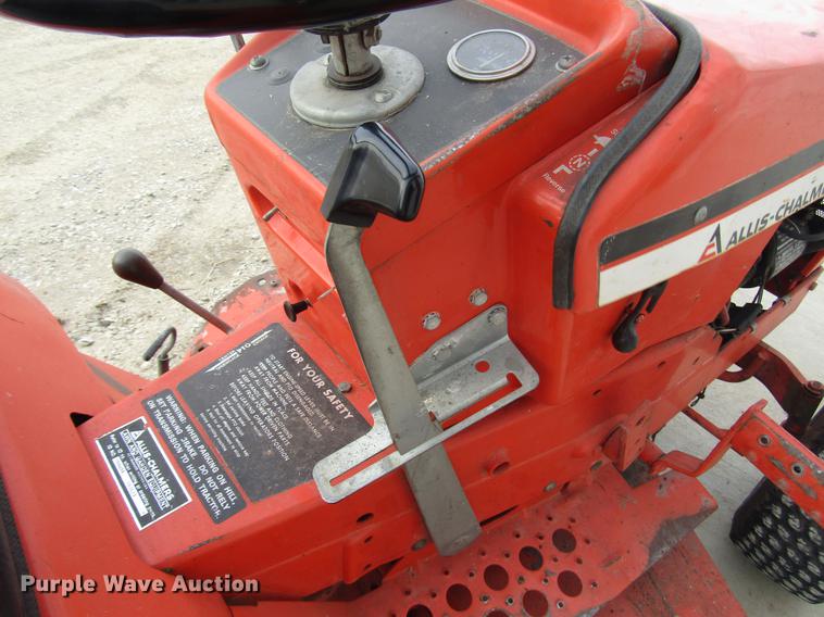 image for item DB6813 Allis Chalmers 716 Hydro lawn mower