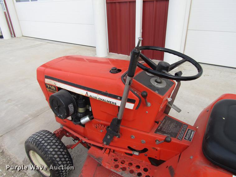image for item DB6813 Allis Chalmers 716 Hydro lawn mower