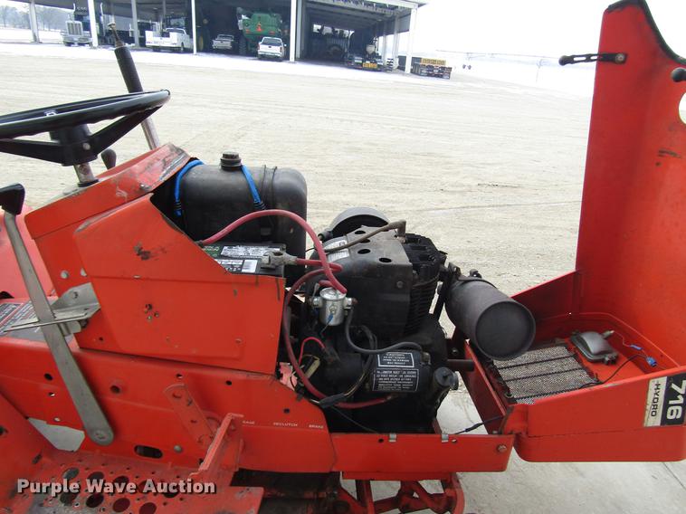 image for item DB6813 Allis Chalmers 716 Hydro lawn mower