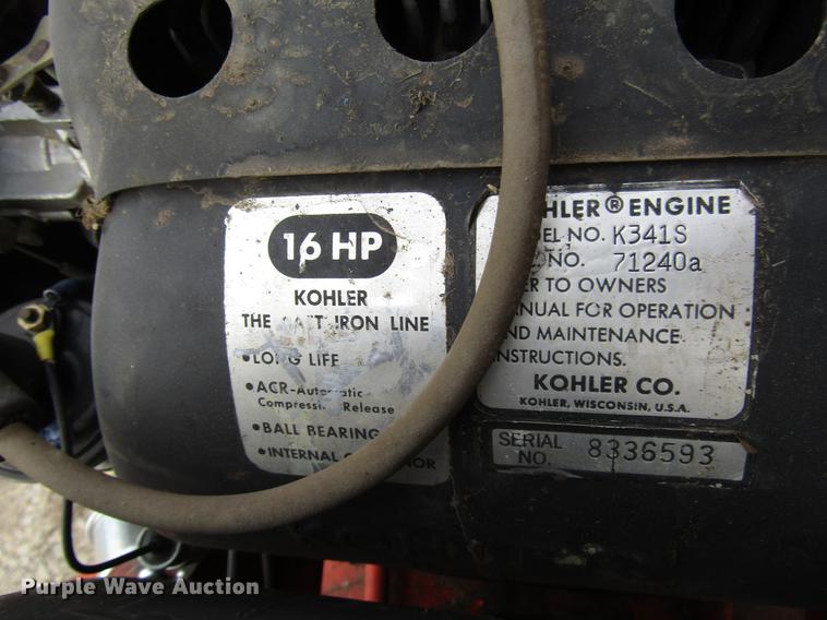 image for item DB6813 Allis Chalmers 716 Hydro lawn mower