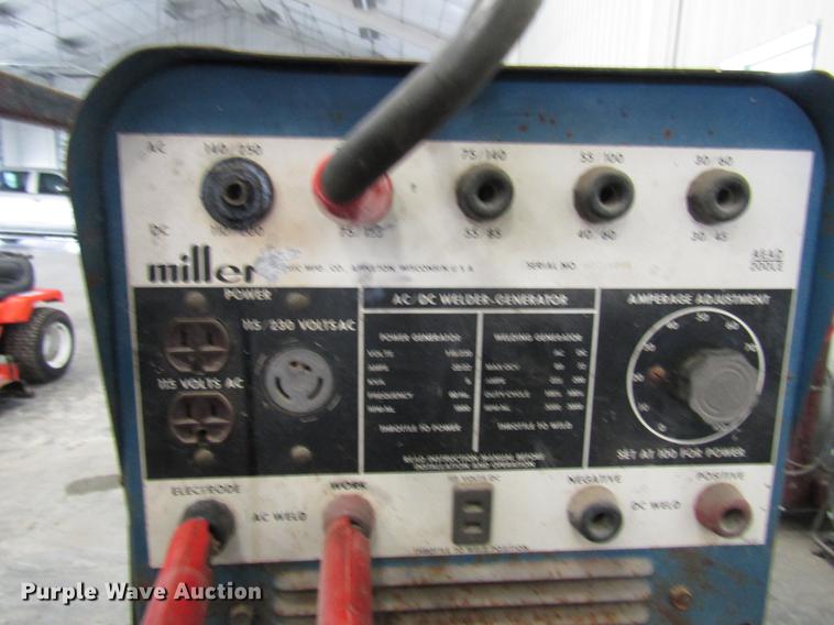 image for item DB6814 Miller welder/generator