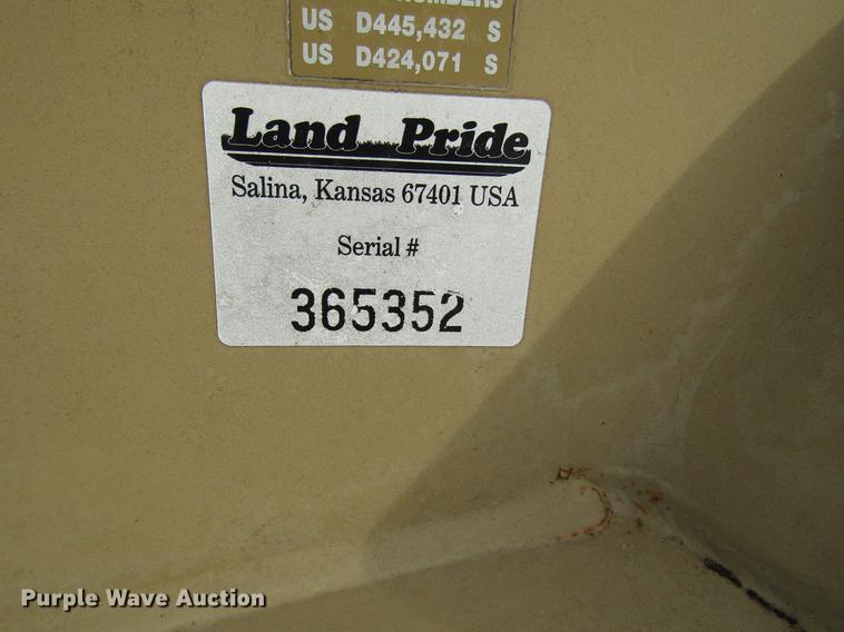 image for item DB6815 Land Pride FDR2584 rotary mower