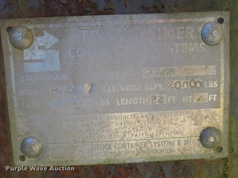 image for item DB8878 1981 Mack MS200 dump flatbed truck