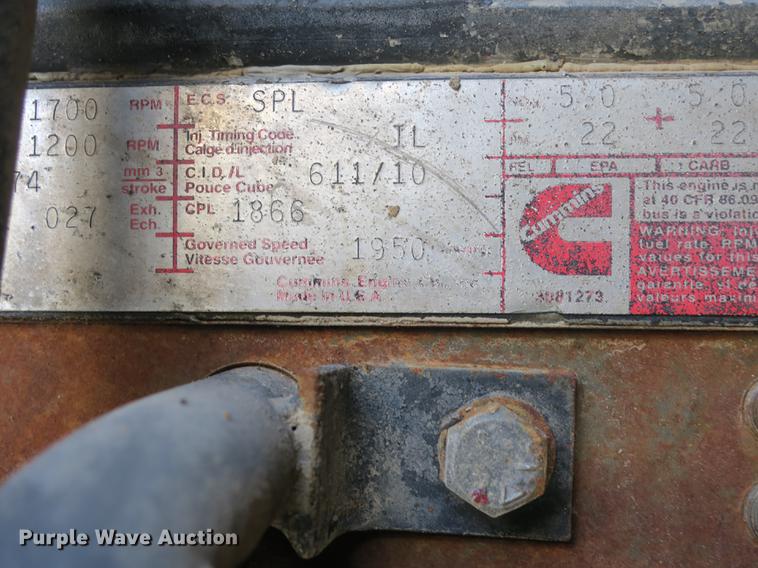 image for item DB8883 1994 Ford L9000 truck cab and chassis