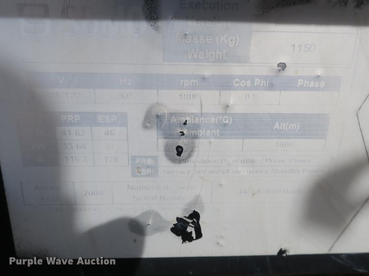 image for item DB8884 Sdmo Nexys 2 G400 generator