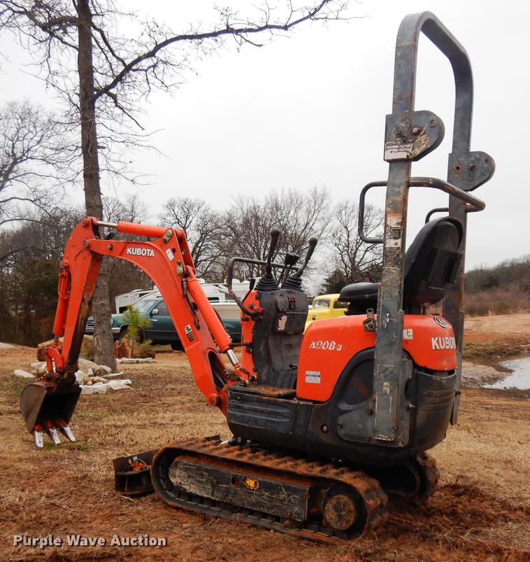 image for item DD3644 Kubota K008-3 mini excavator