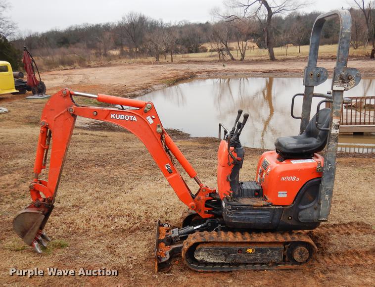image for item DD3644 Kubota K008-3 mini excavator