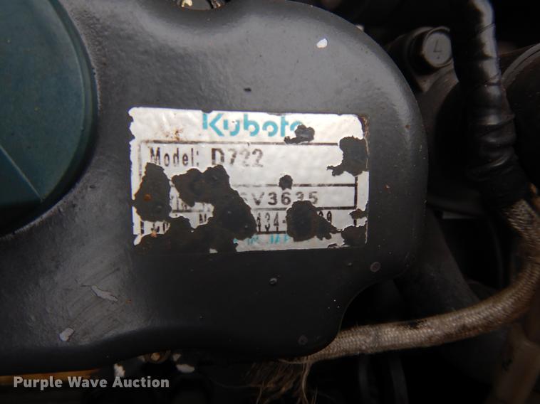 image for item DD3644 Kubota K008-3 mini excavator
