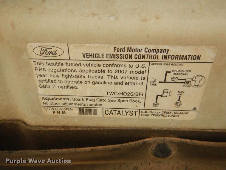 image for item DE3857 2007 Ford F150 Crew Cab pickup truck