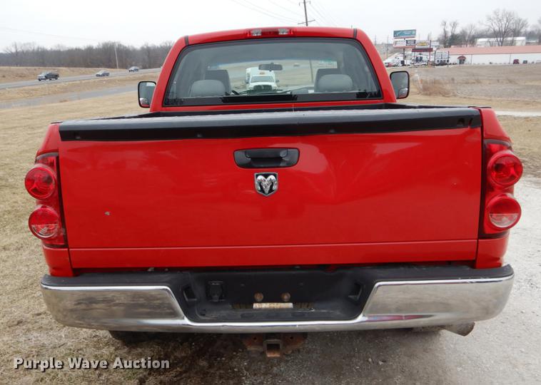 image for item DE6032 2007 Dodge Ram 1500 Quad Cab pickup truck