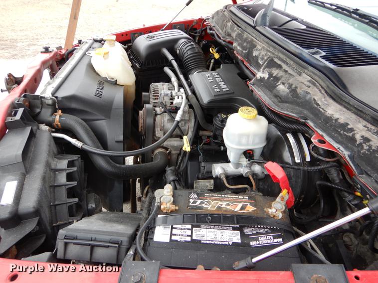 image for item DE6032 2007 Dodge Ram 1500 Quad Cab pickup truck