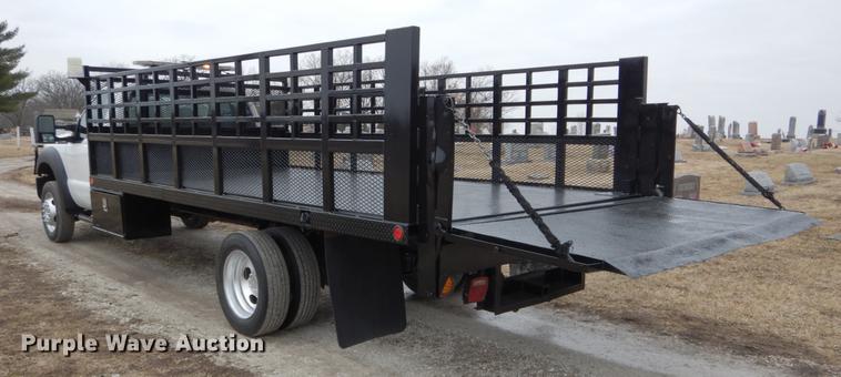 image for item DE6038 2012 Ford F450 Super Duty XL flatbed truck