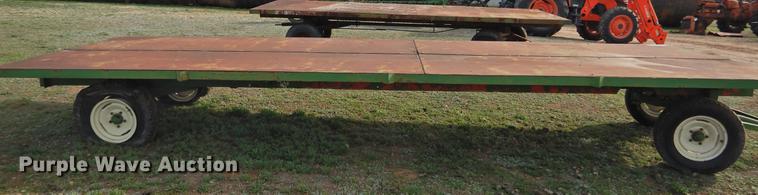 image for item DF2529 Shop built hay wagon