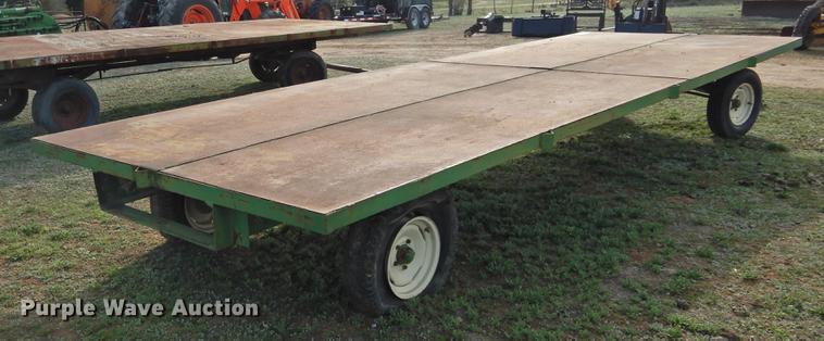 image for item DF2529 Shop built hay wagon