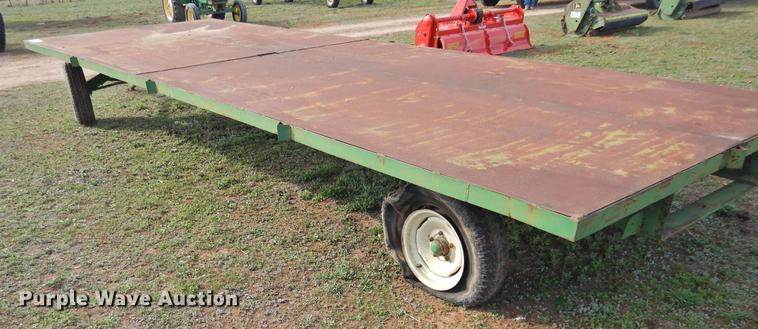 image for item DF2529 Shop built hay wagon