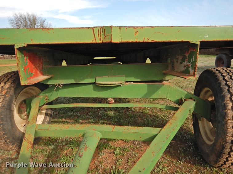 image for item DF2529 Shop built hay wagon