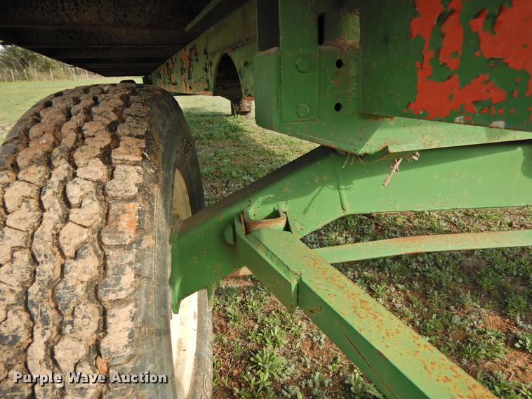 image for item DF2529 Shop built hay wagon