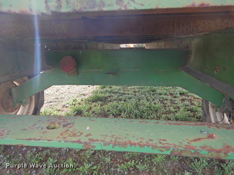 image for item DF2529 Shop built hay wagon