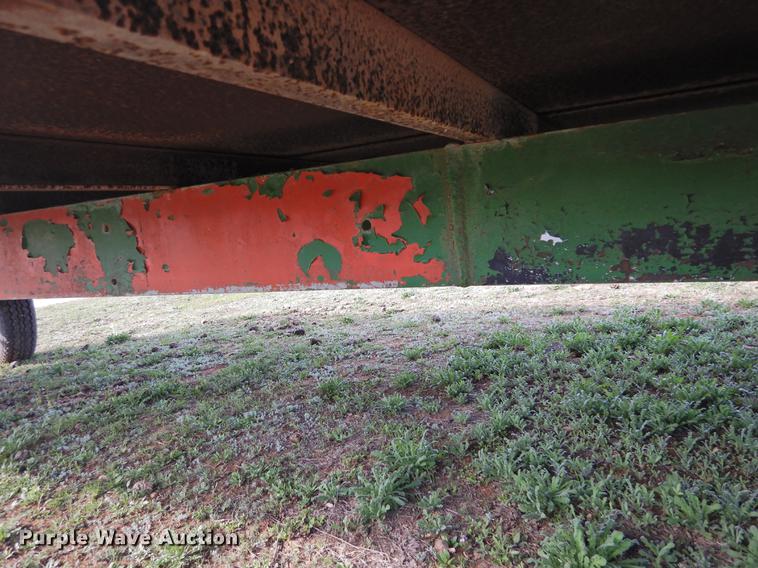 image for item DF2529 Shop built hay wagon