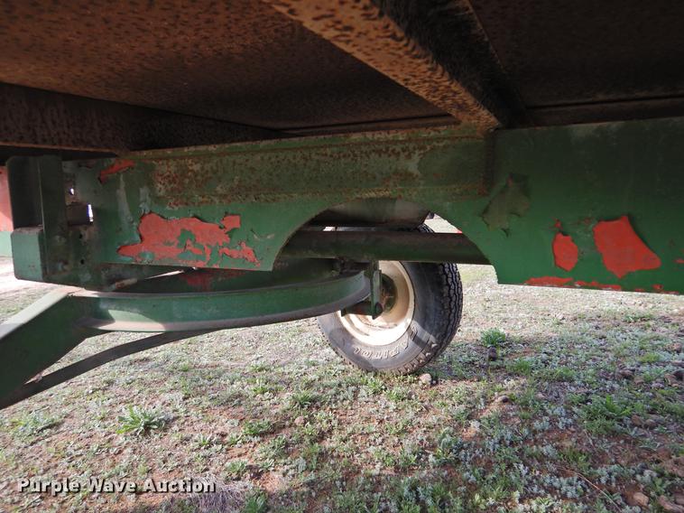 image for item DF2529 Shop built hay wagon