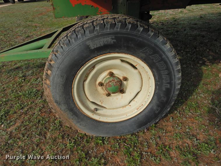 image for item DF2529 Shop built hay wagon